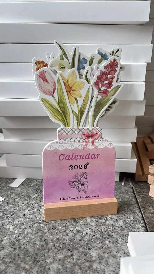 Custom Desk Calendar 2026 - view 3