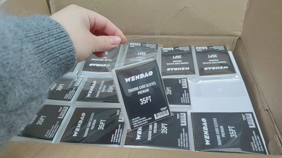 Clear Trading Card Sleeves