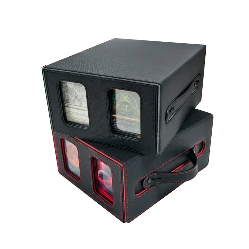 Handheld Windowed Game Card Case with Double Sleeves – - view 2