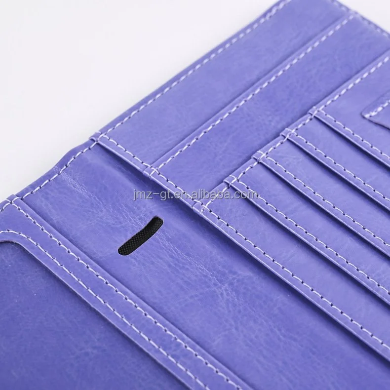 Multi-Function Waterproof PU Leather Document Cover Passport - view 2
