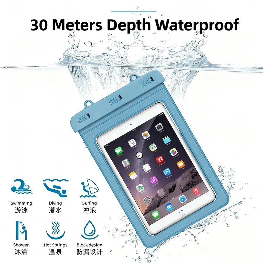 Multi-size Waterproof Case for IPad/Tablets Outdoor Waterpro