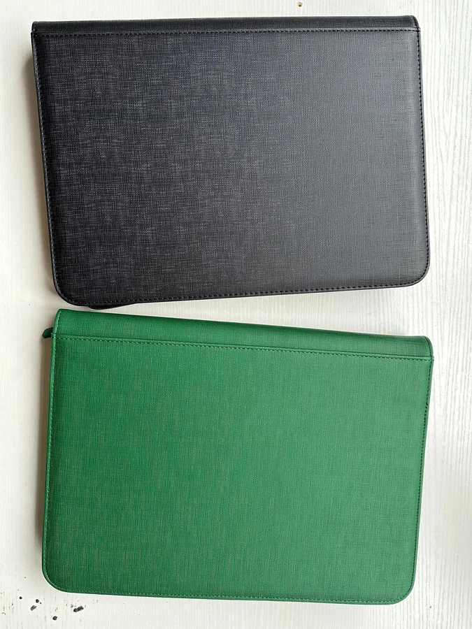 PU Leather Zipper Card Binder - view 2