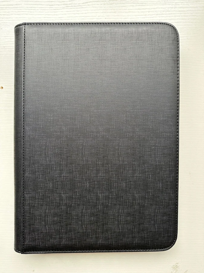 PU Leather Zipper Card Binder - view 3