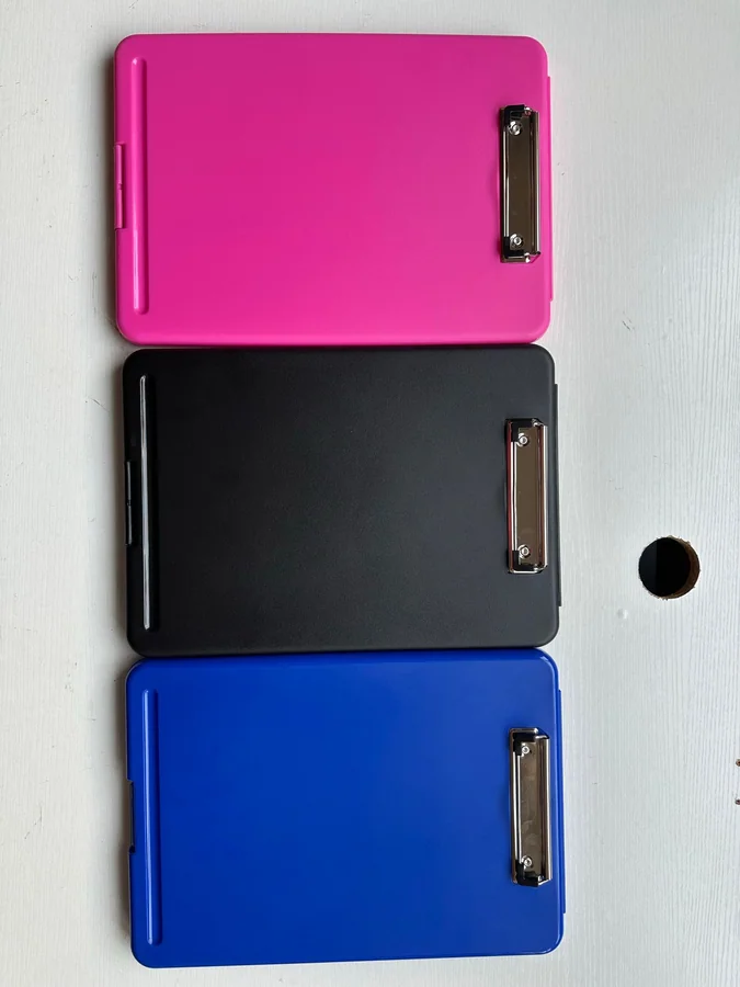Colour A4 Plastic Filing Box