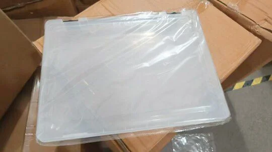 White Archive Box with Clear Lid