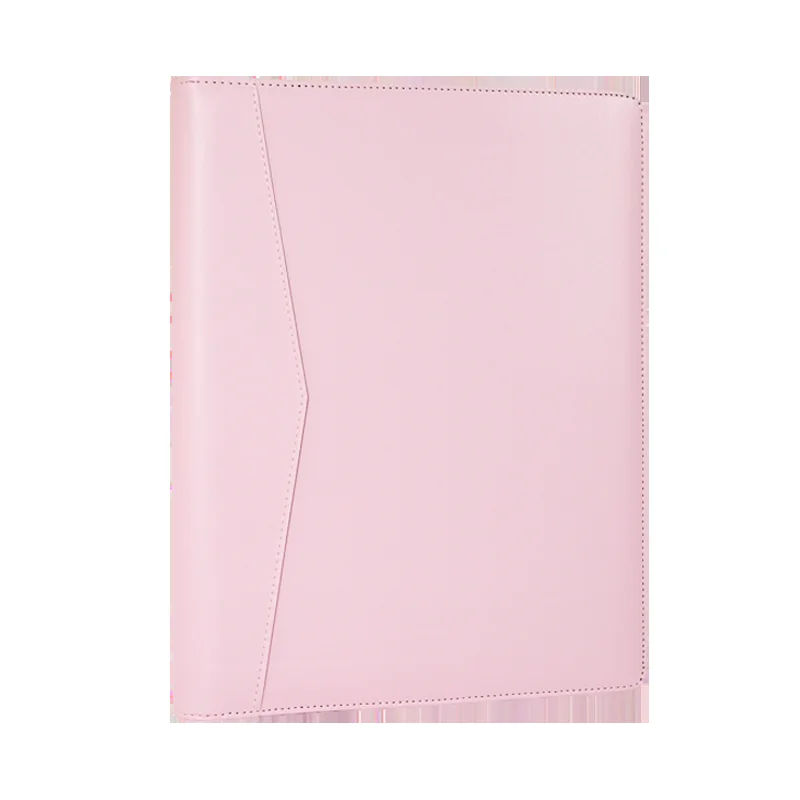 A4 PU Leather Business Portfolio File Folders Custom Embosse - view 2