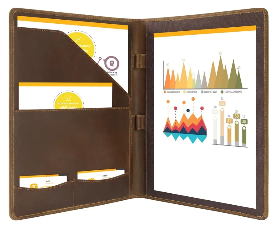 Business Padfolio Resume Notebook Binder