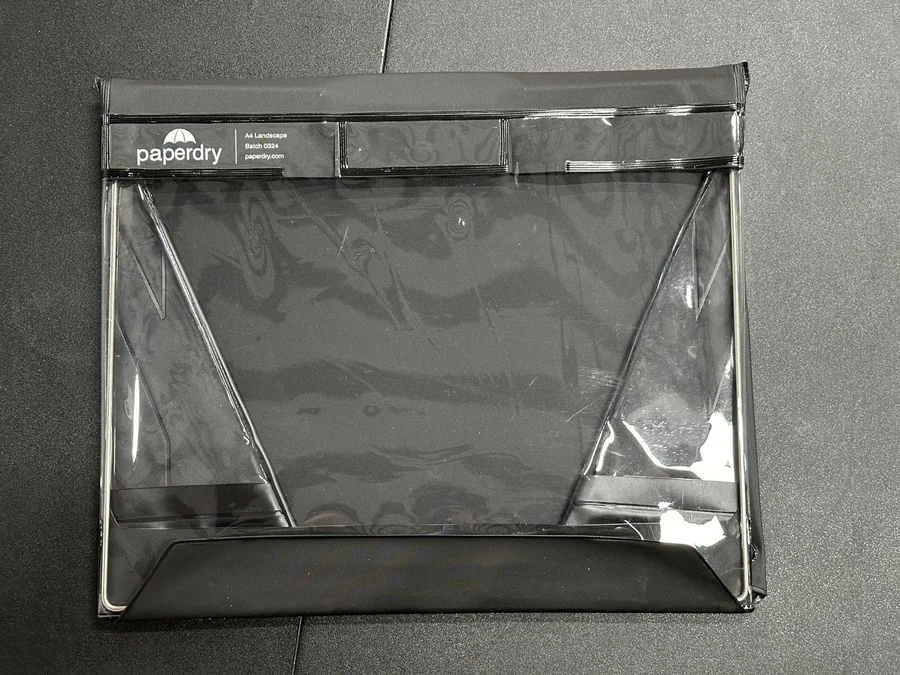 Clear PVC Zipper Document Pouch