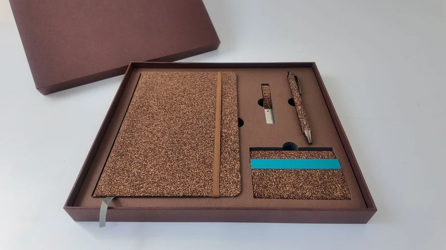 Coffee Ground Notebook Gift Set