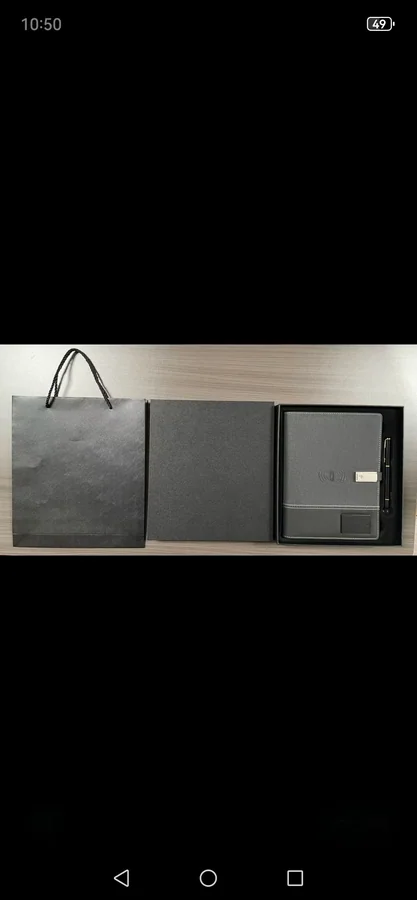 Executive Notebook, Tumbler and Pen Gift Set - view 2