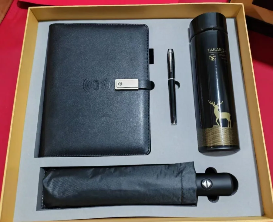 Executive Notebook, Tumbler and Pen Gift Set - view 3