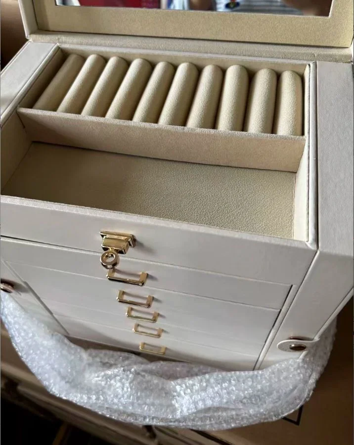 6-Layer PU Jewellery Box