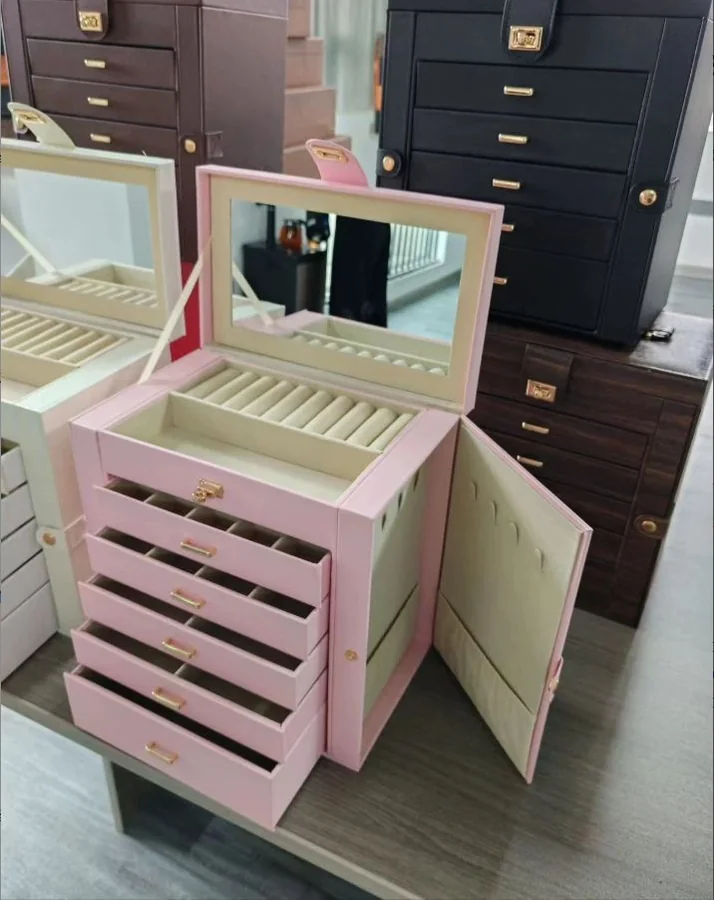 6-Layer PU Jewellery Box - view 3