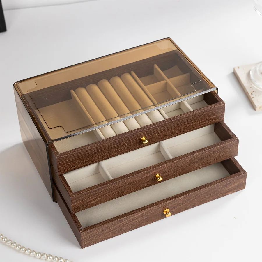 Jewelry Box Desktop Storage Box Jewelry Organizer