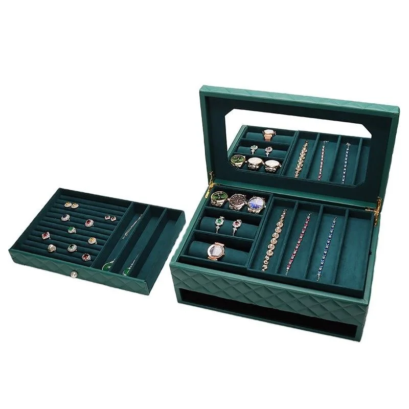 PU Jewelry Box Storage Box - view 2