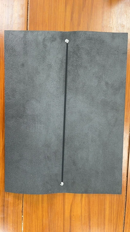 Soft PU Menu Cover with Strap - view 2