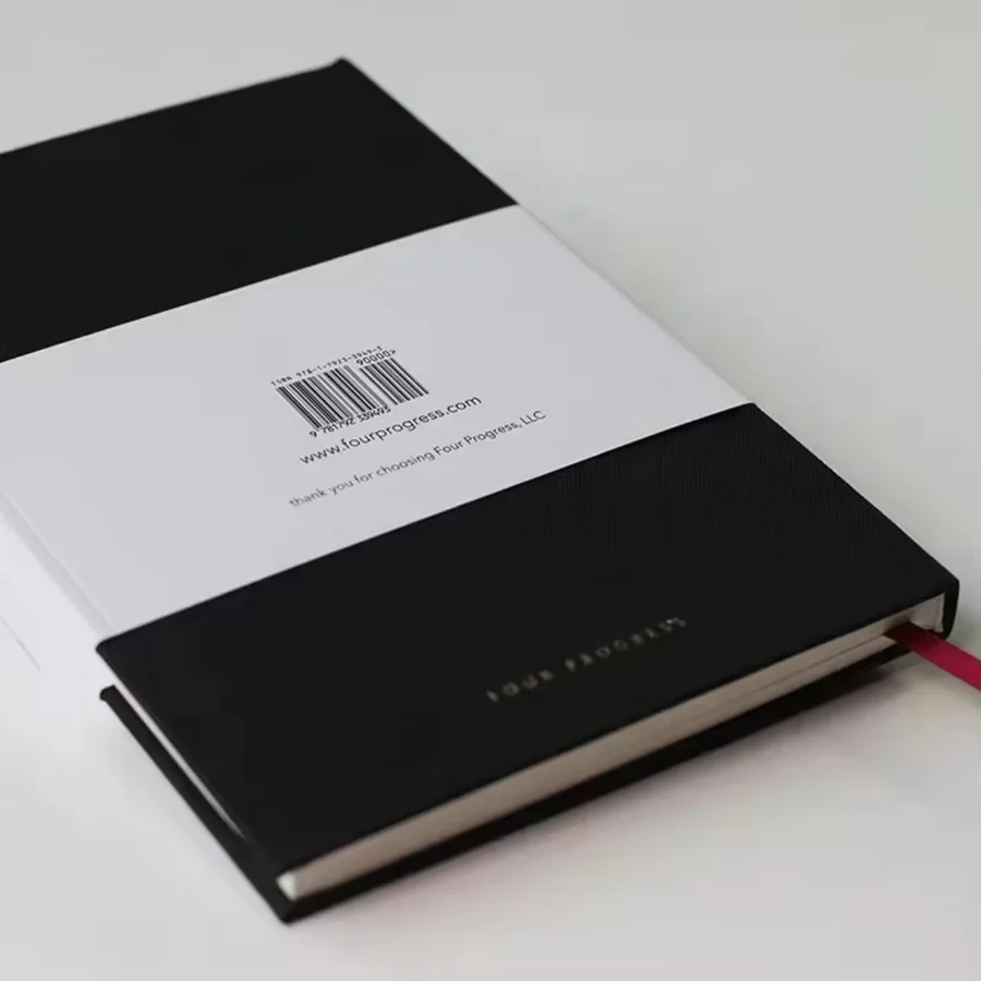 A5 Fabric Planner Linen Cloth Hardcover Custom Notebook - view 2