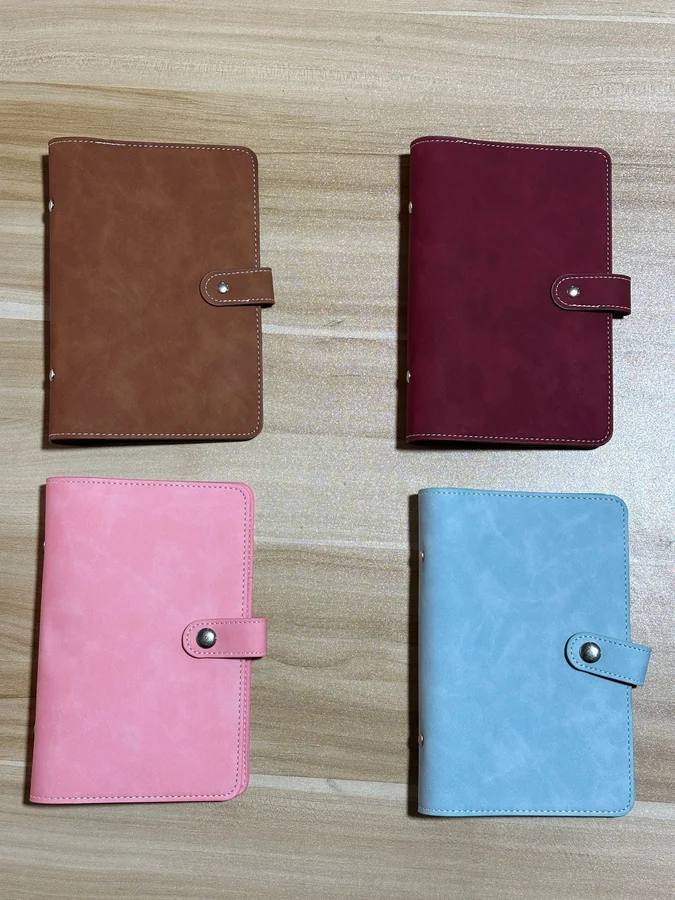Soft Leather Removable Notebook Cover