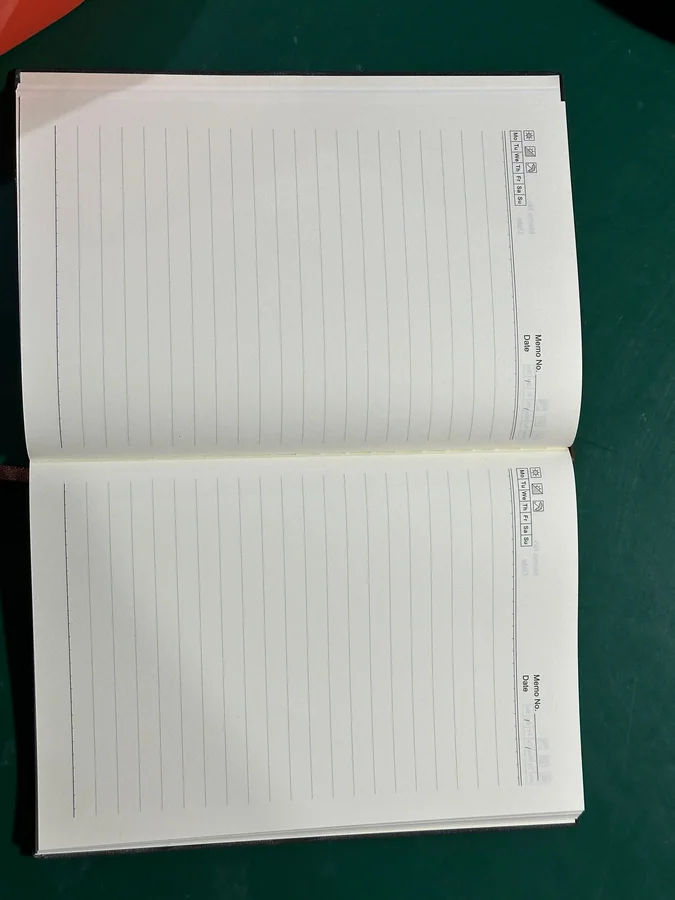 Suede Cover Notebook - view 2