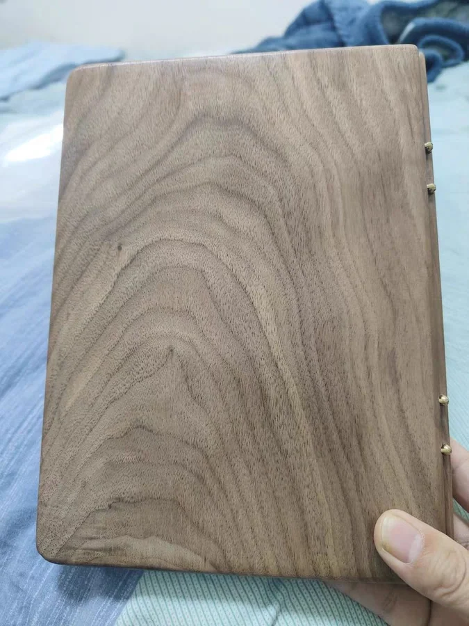 Wooden Cover A5 Ring Notebook - view 3