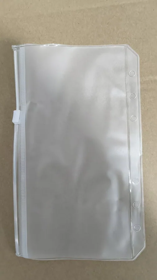 A5 6-Hole Zipper Page Protectors - view 3
