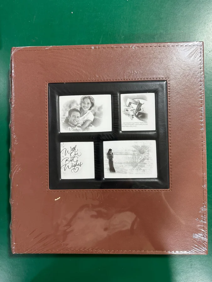 Custom Photo Album with Wooden Frame - view 3