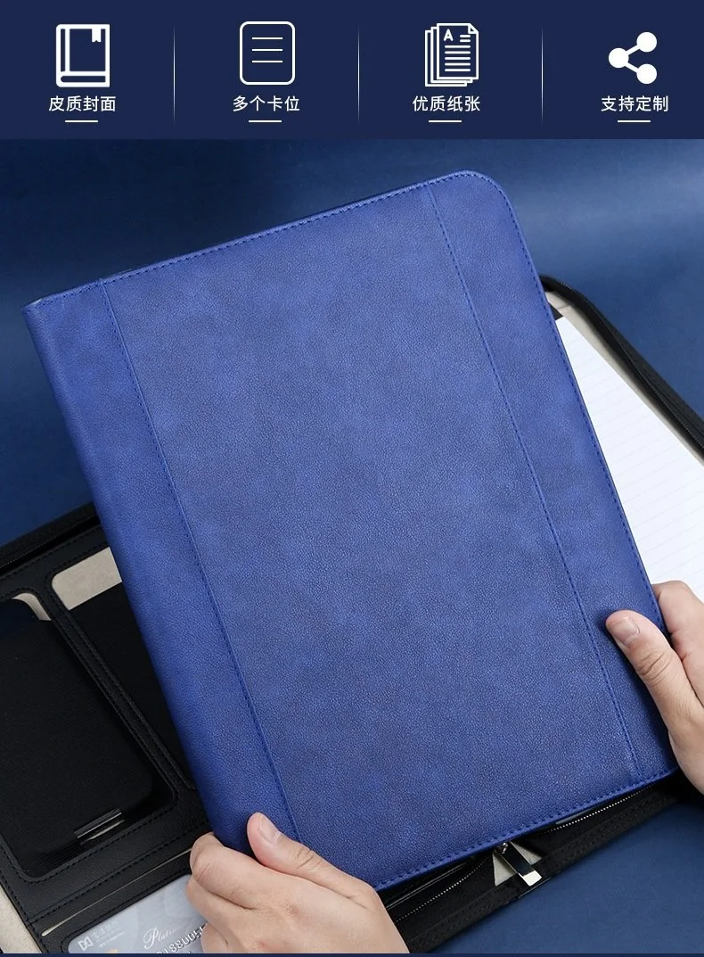 A4 Multi-Functional Portfolio, Business Document Folder, PU - view 2