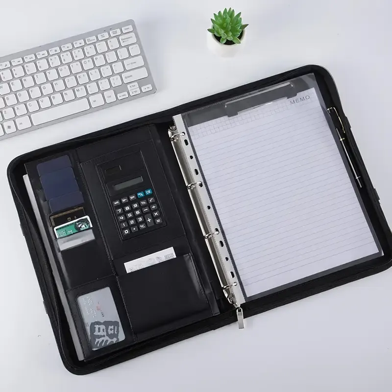 12,000 zippered portfolios for a bank's advisor onboarding programme