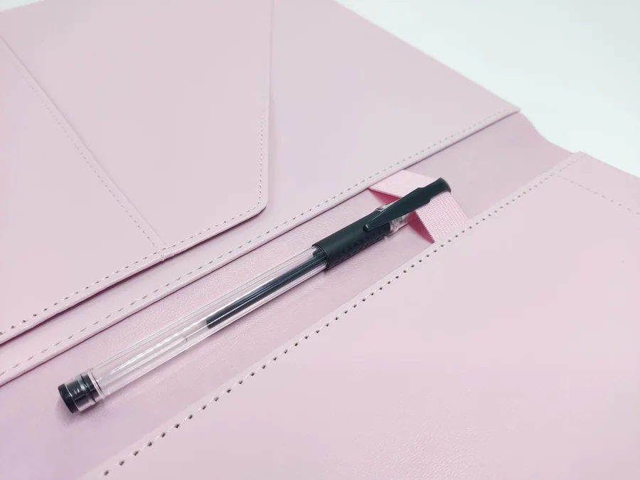 A4 PU Portfolio, Pink