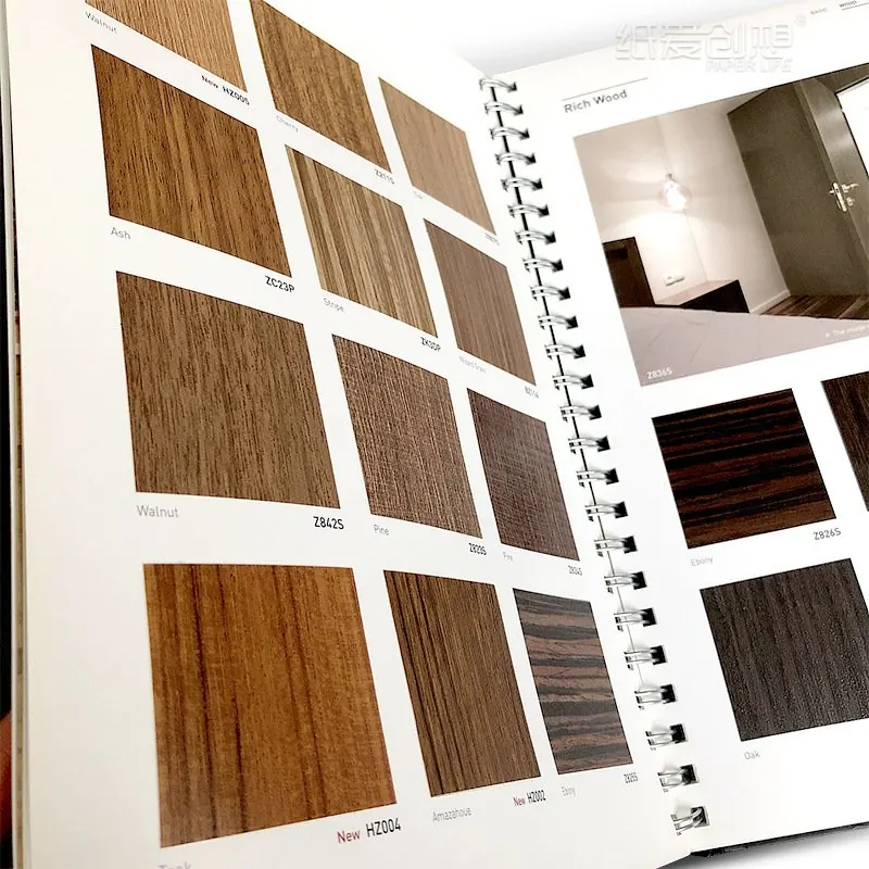 Custom PVC Film & Textile Fabric Sample Books, Mid-to-High-End Exhibition Sample Books & Color Cards