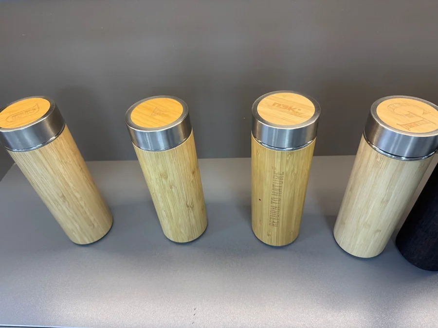 Bamboo Pattern Vacuum Insulated Tumbler - view 2