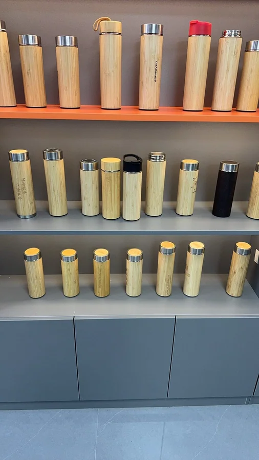 Bamboo Pattern Vacuum Insulated Tumbler - view 3